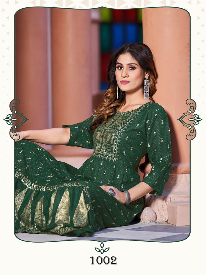 Banwery Sukumari Printed Festive Wear Wholesale  Anarkali Kurtis Catalog